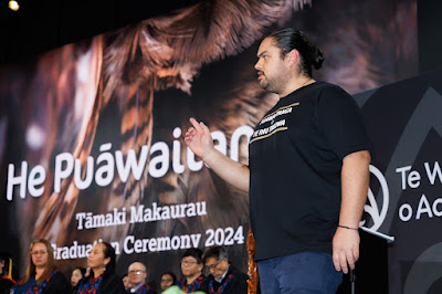 Photo from the TWoA Tāmaki Makaurau 2024 Graduations (Ceremony 1 @ 2pm), held at Church Unlimited, Glendene, Auckland, New Zealand on Monday, 24 June, 2024. Photo: Mike Walen / KeyImagery Photography. Copyright: © Te Wānanga o Aotearoa.