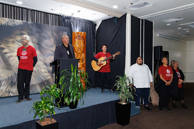Photo from the TWoA Waiariki 2025 Graduations (Waiwhero) held at the Distinction Hotel, Rotorua, Bay of Plenty, New Zealand on Friday, 9 May, 2025. Photography by Mike Walen / KeyImagery Photography. Copyright: © 2025 Te Wānanga o Aotearoa.
