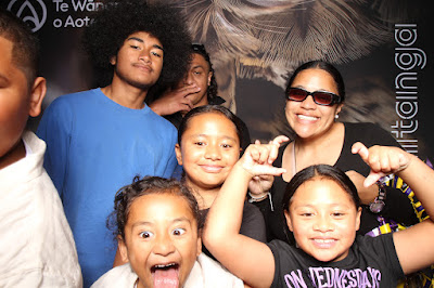 Booth photo from Ceremony 2 of the TWoA Tāmaki Makaurau 2025 Graduations (March 2025) held at the Mangere Arts Centre in Auckland, New Zealand on Wednesday, 12 March, 2025. Photo: InstaBooth by KeyImagery Photography. Copyright: © 2025 Te Wānanga o Aotearoa.