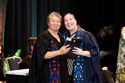Photo from the TWoA Tāmaki Makaurau 2023 Graduations (Ceremony 5 @ 3pm), held at the Due Drop Events Centre, Manukau, Auckland, New Zealand on Thursday, 8 June, 2023. Photo: Mike Walen / KeyImagery Photography. Copyright: © Te Wānanga o Aotearoa.