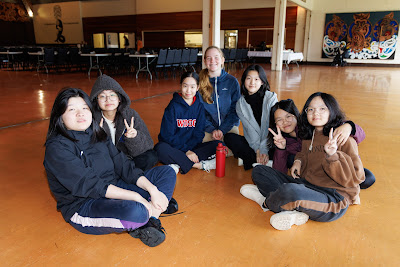 Photo from the Waikato Diocesan Year 11 Camp held at Tūrangawaewae Marae, Ngaruawahia, Waikato, New Zealand. Taken: Tuesday, 7 May 2024. Photography: Mike Walen / KeyImagery Photography. Copyright: © Waikato Diocesan School for Girls.