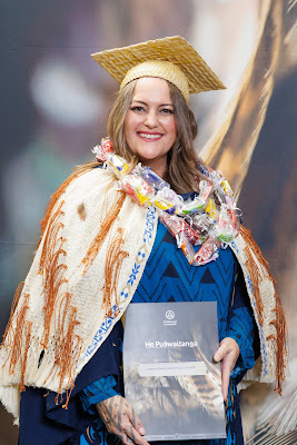 Photo from the TWoA Waiariki 2025 Graduations (Waiwhero) held at the Distinction Hotel, Rotorua, Bay of Plenty, New Zealand on Friday, 9 May, 2025. Photography by Mike Walen / KeyImagery Photography. Copyright: © 2025 Te Wānanga o Aotearoa.