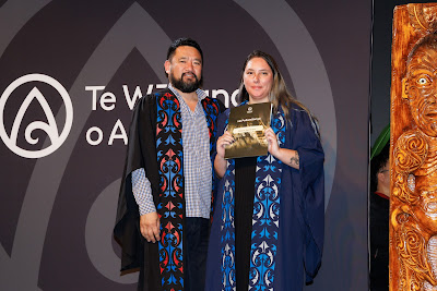 Photo from Ceremony 7 of the TWoA Tāmaki Makaurau 2025 Graduations (May 2025) held at the Mangere Arts Centre in Auckland, New Zealand on Wednesday, 28 May, 2025. Photo by Mike Walen / KeyImagery Photography. Copyright: © 2025 Te Wānanga o Aotearoa.