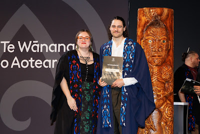 Photo from Ceremony 7 of the TWoA Tāmaki Makaurau 2025 Graduations (May 2025) held at the Mangere Arts Centre in Auckland, New Zealand on Wednesday, 28 May, 2025. Photo by Mike Walen / KeyImagery Photography. Copyright: © 2025 Te Wānanga o Aotearoa.