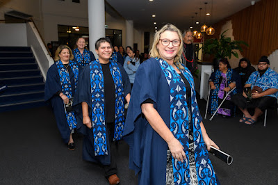 Photo from the TWoA Tāmaki Makaurau 2024 Graduations (Ceremony 4 @ 7pm), held at Church Unlimited, Glendene, Auckland, New Zealand on Tuesday, 25 June, 2024. Photo: Alick Saunders for KeyImagery Photography. Copyright: © Te Wānanga o Aotearoa.