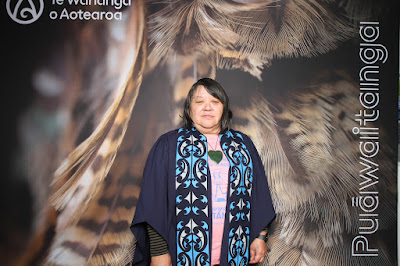 Booth photo from the TWoA Waiariki 2024 Graduations (Kawerau), held at Rautahi Marae, Kawerau, Bay of Plenty, New Zealand on Friday, 17 May, 2023. Photo: InstaBooth by KeyImagery Photography. Copyright: © Te Wānanga o Aotearoa.