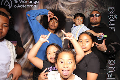 Booth photo from Ceremony 2 of the TWoA Tāmaki Makaurau 2025 Graduations (March 2025) held at the Mangere Arts Centre in Auckland, New Zealand on Wednesday, 12 March, 2025. Photo: InstaBooth by KeyImagery Photography. Copyright: © 2025 Te Wānanga o Aotearoa.