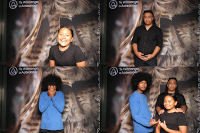 Booth photo from Ceremony 2 of the TWoA Tāmaki Makaurau 2025 Graduations (March 2025) held at the Mangere Arts Centre in Auckland, New Zealand on Wednesday, 12 March, 2025. Photo: InstaBooth by KeyImagery Photography. Copyright: © 2025 Te Wānanga o Aotearoa.