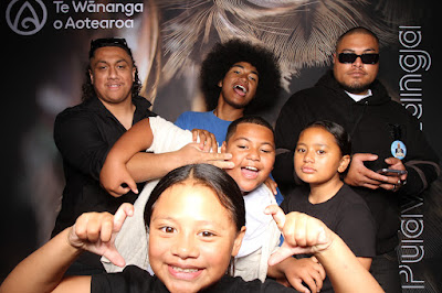 Booth photo from Ceremony 2 of the TWoA Tāmaki Makaurau 2025 Graduations (March 2025) held at the Mangere Arts Centre in Auckland, New Zealand on Wednesday, 12 March, 2025. Photo: InstaBooth by KeyImagery Photography. Copyright: © 2025 Te Wānanga o Aotearoa.