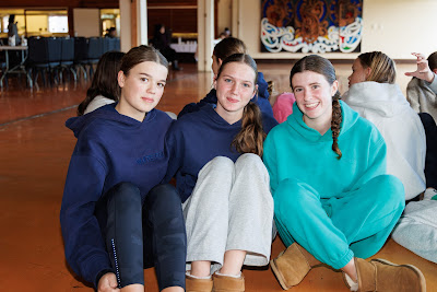 Photo from the Waikato Diocesan Year 11 Camp held at Tūrangawaewae Marae, Ngaruawahia, Waikato, New Zealand. Taken: Tuesday, 7 May 2024. Photography: Mike Walen / KeyImagery Photography. Copyright: © Waikato Diocesan School for Girls.