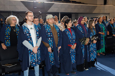 Photo from the TWoA Tāmaki Makaurau 2024 Graduations (Ceremony 1 @ 2pm), held at Church Unlimited, Glendene, Auckland, New Zealand on Monday, 24 June, 2024. Photo: Mike Walen / KeyImagery Photography. Copyright: © Te Wānanga o Aotearoa.