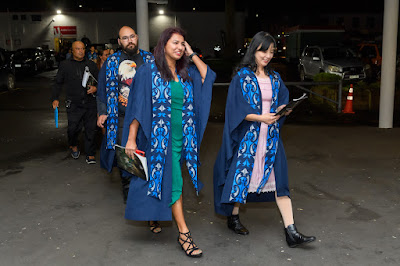 Photo from the TWoA Tāmaki Makaurau 2024 Graduations (Ceremony 4 @ 7pm), held at Church Unlimited, Glendene, Auckland, New Zealand on Tuesday, 25 June, 2024. Photo: Alick Saunders for KeyImagery Photography. Copyright: © Te Wānanga o Aotearoa.