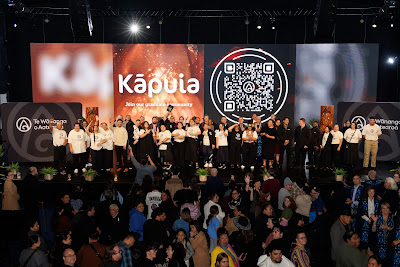 Photo from Ceremony 7 of the TWoA Tāmaki Makaurau 2025 Graduations (May 2025) held at the Mangere Arts Centre in Auckland, New Zealand on Wednesday, 28 May, 2025. Photo by Mike Walen / KeyImagery Photography. Copyright: © 2025 Te Wānanga o Aotearoa.