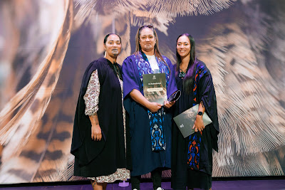 Photo from the TWoA Waiariki 2025 Graduation (Ōpōtiki), held at the De Luxe Theatre in Ōpōtiki, Bay of Plenty, New Zealand on Friday, 23 May, 2025. Photo: Mike Walen / KeyImagery Photography. Copyright: © 2025 Te Wānanga o Aotearoa.