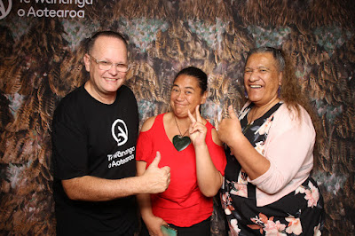 Booth photo from the TWoA Tainui 2023 Graduations (Ceremony 1 - Wednesday Morning), held at Hamilton Boys High School, Hamilton, Waikato, New Zealand on Wednesday, 19 April 2023. Photo: InstaBooth by KeyImagery Photography. Copyright: © Te Wānanga o Aotearoa.