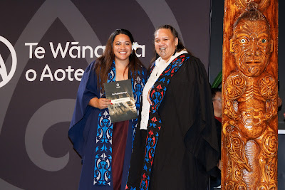 Photo from Ceremony 7 of the TWoA Tāmaki Makaurau 2025 Graduations (May 2025) held at the Mangere Arts Centre in Auckland, New Zealand on Wednesday, 28 May, 2025. Photo by Mike Walen / KeyImagery Photography. Copyright: © 2025 Te Wānanga o Aotearoa.