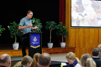 Photo from the 2022 Father/Daughter Breakfast held in the Nancy Light Hall at Waikato Diocesan in Hamilton, Waikato, New Zealand. Taken: Monday, 5 September, 2022. Photography: Mike Walen / KeyImagery Photography. Copyright: © Waikato Diocesan School for Girls.