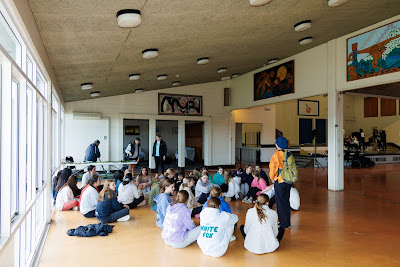 Photo from the Waikato Diocesan Year 11 Camp held at Tūrangawaewae Marae, Ngaruawahia, Waikato, New Zealand. Taken: Tuesday, 7 May 2024. Photography: Mike Walen / KeyImagery Photography. Copyright: © Waikato Diocesan School for Girls.