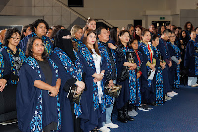 Photo from the TWoA Tāmaki Makaurau 2024 Graduations (Ceremony 1 @ 2pm), held at Church Unlimited, Glendene, Auckland, New Zealand on Monday, 24 June, 2024. Photo: Mike Walen / KeyImagery Photography. Copyright: © Te Wānanga o Aotearoa.
