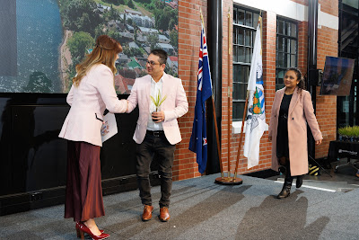 Photo from the HCC NZ Citizenship Ceremony 1 (Morning) held at The Atrium, Wintec/Te Pukenga, Hamilton, Waikato, New Zealand at 10:00am on Monday, 12 August, 2024. Photo: Mike Walen / KeyImagery Photography. Copyright: © Hamilton City Council.