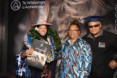 Booth photo from Ceremony 2 of the TWoA Tāmaki Makaurau 2025 Graduations (March 2025) held at the Mangere Arts Centre in Auckland, New Zealand on Wednesday, 12 March, 2025. Photo: InstaBooth by KeyImagery Photography. Copyright: © 2025 Te Wānanga o Aotearoa.