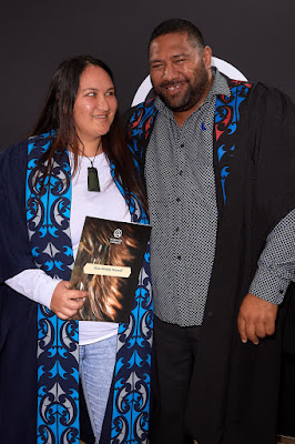 Photo from the TWoA Waiariki 2018 Graduations (Opotiki), held at Waiaua Marae, Opotiki, New Zealand. Taken: Friday 18 May 2018. Photo: Alick Saunders / KeyImagery Photography. Copyright: © Te Wananga o Aotearoa.