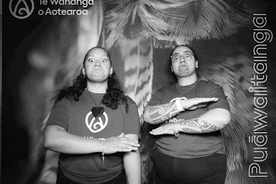 Booth photo from the TWoA Tainui 2025 Graduations (Ceremony 3 @ 10am) held at Claudelands Event Centre in Hamilton, Waikato, New Zealand on Wednesday, 30 April, 2025. Photography by InstaBooth / KeyImagery Photography. Copyright: © 2025 Te Wānanga o Aotearoa.