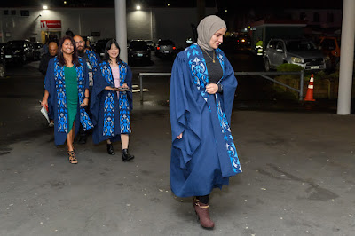 Photo from the TWoA Tāmaki Makaurau 2024 Graduations (Ceremony 4 @ 7pm), held at Church Unlimited, Glendene, Auckland, New Zealand on Tuesday, 25 June, 2024. Photo: Alick Saunders for KeyImagery Photography. Copyright: © Te Wānanga o Aotearoa.