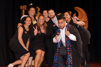 Photo from the TWoA Tainui Graduation 2015 held at Founders Theatre, Hamilton, New Zealand, on Friday 24 April 2015.  Photo: Mike Walen / KeyImagery Photography