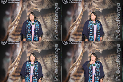 Booth photo from the TWoA Waiariki 2024 Graduations (Kawerau), held at Rautahi Marae, Kawerau, Bay of Plenty, New Zealand on Friday, 17 May, 2023. Photo: InstaBooth by KeyImagery Photography. Copyright: © Te Wānanga o Aotearoa.