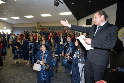 Photo from the TWoA Waiariki 2025 Graduation (Tauranga Moana), held at the Bethlehem Baptist Church in Tauranga, Bay of Plenty, New Zealand on Friday, 2 May, 2025. Photo by Alick Saunders for KeyImagery Photography. Copyright: © 2025 Te Wānanga o Aotearoa.