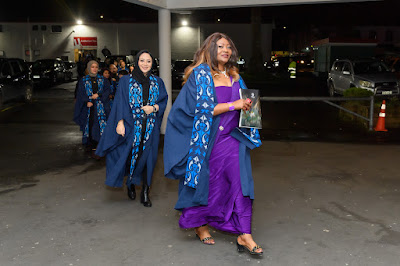 Photo from the TWoA Tāmaki Makaurau 2024 Graduations (Ceremony 4 @ 7pm), held at Church Unlimited, Glendene, Auckland, New Zealand on Tuesday, 25 June, 2024. Photo: Alick Saunders for KeyImagery Photography. Copyright: © Te Wānanga o Aotearoa.