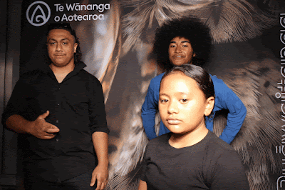 Booth photo from Ceremony 2 of the TWoA Tāmaki Makaurau 2025 Graduations (March 2025) held at the Mangere Arts Centre in Auckland, New Zealand on Wednesday, 12 March, 2025. Photo: InstaBooth by KeyImagery Photography. Copyright: © 2025 Te Wānanga o Aotearoa.