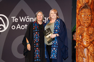 Photo from Ceremony 7 of the TWoA Tāmaki Makaurau 2025 Graduations (May 2025) held at the Mangere Arts Centre in Auckland, New Zealand on Wednesday, 28 May, 2025. Photo by Mike Walen / KeyImagery Photography. Copyright: © 2025 Te Wānanga o Aotearoa.