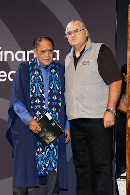 Photo from Ceremony 7 of the TWoA Tāmaki Makaurau 2025 Graduations (May 2025) held at the Mangere Arts Centre in Auckland, New Zealand on Wednesday, 28 May, 2025. Photo by Mike Walen / KeyImagery Photography. Copyright: © 2025 Te Wānanga o Aotearoa.