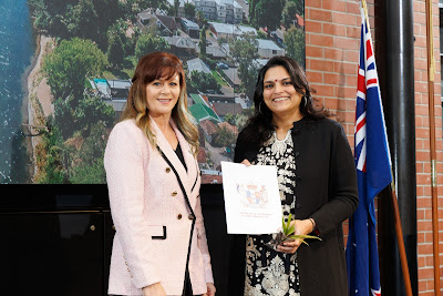 Photo from the HCC NZ Citizenship Ceremony 1 (Morning) held at The Atrium, Wintec/Te Pukenga, Hamilton, Waikato, New Zealand at 10:00am on Monday, 12 August, 2024. Photo: Mike Walen / KeyImagery Photography. Copyright: © Hamilton City Council.