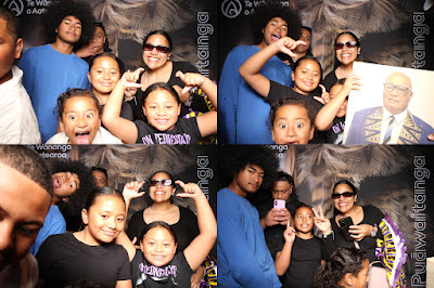 Booth photo from Ceremony 2 of the TWoA Tāmaki Makaurau 2025 Graduations (March 2025) held at the Mangere Arts Centre in Auckland, New Zealand on Wednesday, 12 March, 2025. Photo: InstaBooth by KeyImagery Photography. Copyright: © 2025 Te Wānanga o Aotearoa.