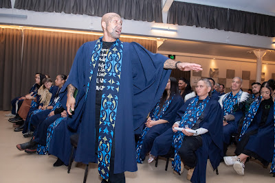 Photo from the TWoA Te Tai Tokerau 2024 Graduation (Kaikohe), held at the Turner Centre in Kerikeri, Northland, New Zealand on Tuesday, 7 May, 2024. Photo by Alick Saunders for KeyImagery Photography. Copyright: © Te Wānanga o Aotearoa.