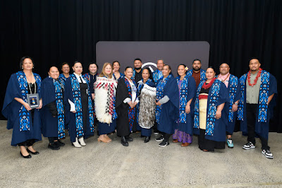 Photo from the TWoA Tāmaki Makaurau 2024 Graduations (Ceremony 4 @ 7pm), held at Church Unlimited, Glendene, Auckland, New Zealand on Tuesday, 25 June, 2024. Photo: Alick Saunders for KeyImagery Photography. Copyright: © Te Wānanga o Aotearoa.
