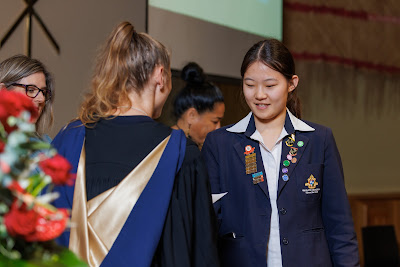 Photo from the Waikato Diocesan Senior Prize-giving 2022 held at Waikato Diocesan School for Girls, Hamilton, New Zealand, on Thursday 27 October 2022.  Photo: Mike Walen / KeyImagery Photography. Copyright: © Waikato Diocesan School for Girls.