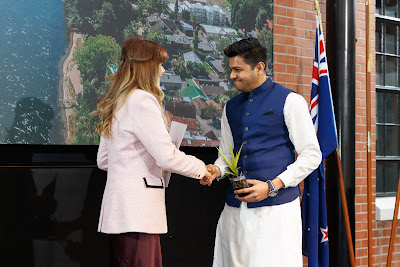 Photo from the HCC NZ Citizenship Ceremony 1 (Morning) held at The Atrium, Wintec/Te Pukenga, Hamilton, Waikato, New Zealand at 10:00am on Monday, 12 August, 2024. Photo: Mike Walen / KeyImagery Photography. Copyright: © Hamilton City Council.