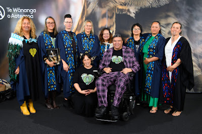 Photo from the TWoA Tāmaki Makaurau 2024 Graduations (Ceremony 1 @ 2pm), held at Church Unlimited, Glendene, Auckland, New Zealand on Monday, 24 June, 2024. Photo: Alick Saunders for KeyImagery Photography. Copyright: © Te Wānanga o Aotearoa.