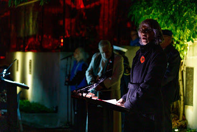 Photo from the Anzac Day 2022 Dawn Parade & Service held at Memorial Park, Hamilton, Waikato, New Zealand. Taken: Monday, 25 April 2022. Photography: Mike Walen / KeyImagery Photography. Copyright: © Hamilton City Council.