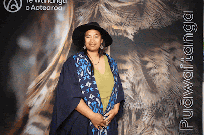 Booth photo from the TWoA Waiariki 2024 Graduations (Kawerau), held at Rautahi Marae, Kawerau, Bay of Plenty, New Zealand on Friday, 17 May, 2023. Photo: InstaBooth by KeyImagery Photography. Copyright: © Te Wānanga o Aotearoa.