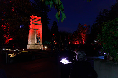 Photo from the Anzac Day 2022 Dawn Parade & Service held at Memorial Park, Hamilton, Waikato, New Zealand. Taken: Monday, 25 April 2022. Photography: Mike Walen / KeyImagery Photography. Copyright: © Hamilton City Council.