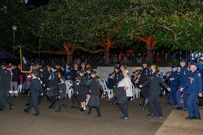 Photo from the Anzac Day 2022 Dawn Parade & Service held at Memorial Park, Hamilton, Waikato, New Zealand. Taken: Monday, 25 April 2022. Photography: Mike Walen / KeyImagery Photography. Copyright: © Hamilton City Council.