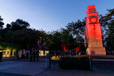 Photo from the Anzac Day 2022 Dawn Parade & Service held at Memorial Park, Hamilton, Waikato, New Zealand. Taken: Monday, 25 April 2022. Photography: Mike Walen / KeyImagery Photography. Copyright: © Hamilton City Council.