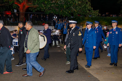 Photo from the Anzac Day 2022 Dawn Parade & Service held at Memorial Park, Hamilton, Waikato, New Zealand. Taken: Monday, 25 April 2022. Photography: Mike Walen / KeyImagery Photography. Copyright: © Hamilton City Council.