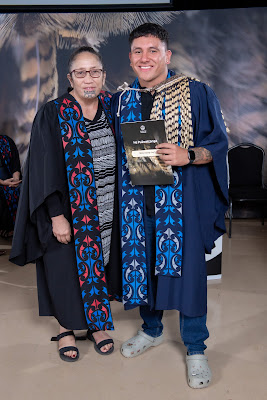Photo from the TWoA Te Tai Tokerau 2024 Graduation (Kaikohe), held at the Turner Centre in Kerikeri, Northland, New Zealand on Tuesday, 7 May, 2024. Photo by Alick Saunders for KeyImagery Photography. Copyright: © Te Wānanga o Aotearoa.