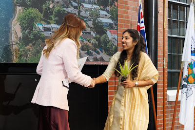 Photo from the HCC NZ Citizenship Ceremony 1 (Morning) held at The Atrium, Wintec/Te Pukenga, Hamilton, Waikato, New Zealand at 10:00am on Monday, 12 August, 2024. Photo: Mike Walen / KeyImagery Photography. Copyright: © Hamilton City Council.